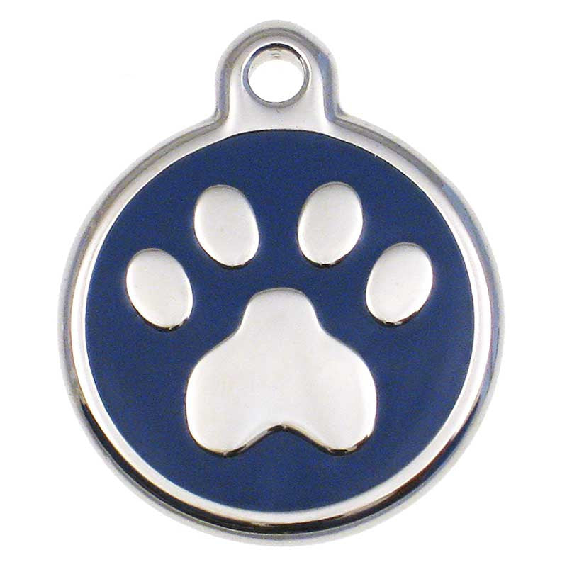 Stainless Paw Jewelry Tag, - Lucky Pet
